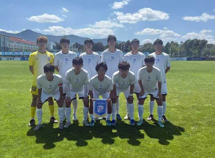 申花U20七球横扫义乌商城学校，张立奥双响